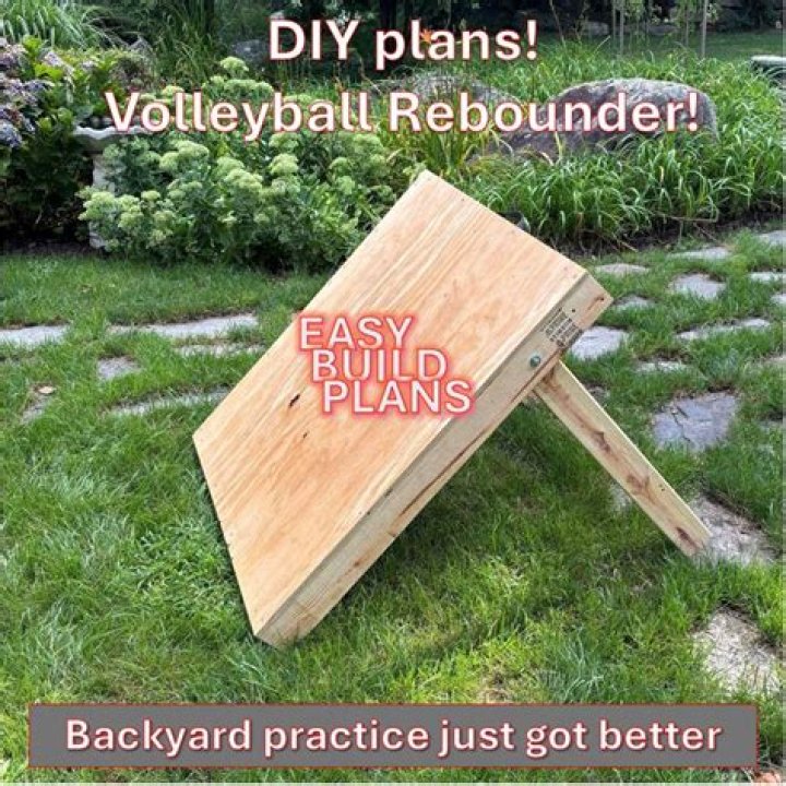 DIY Volleyball Rebounder Plans PDF: Build Your Own Game-Ready Rebounder