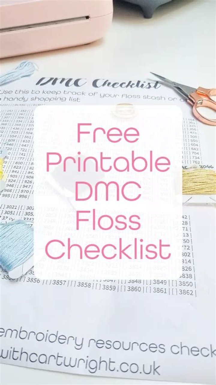 DMF Floss List PDF: Complete Guide & Download
