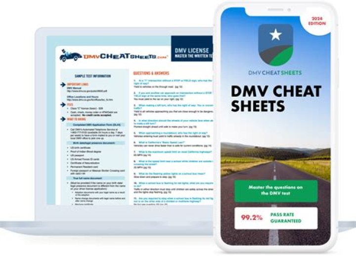Free DMV Cheat Sheets PDF – Learn Traffic Laws & Licensing Fast