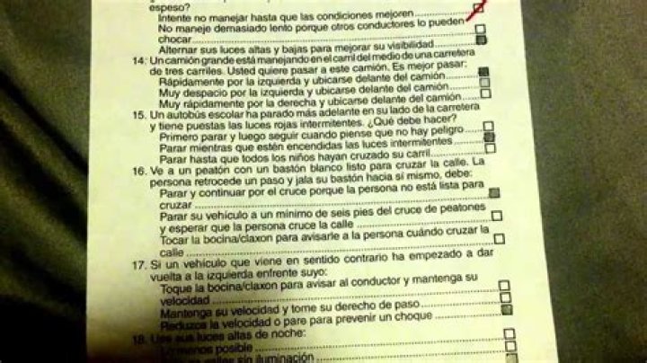 Practica el Examen DMV en Español: PDF con Preguntas y Respuestas