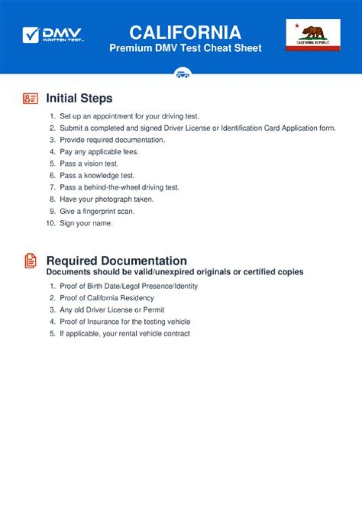 DMV Test en Français PDF – Téléchargez le Guide Officiel Gratuit