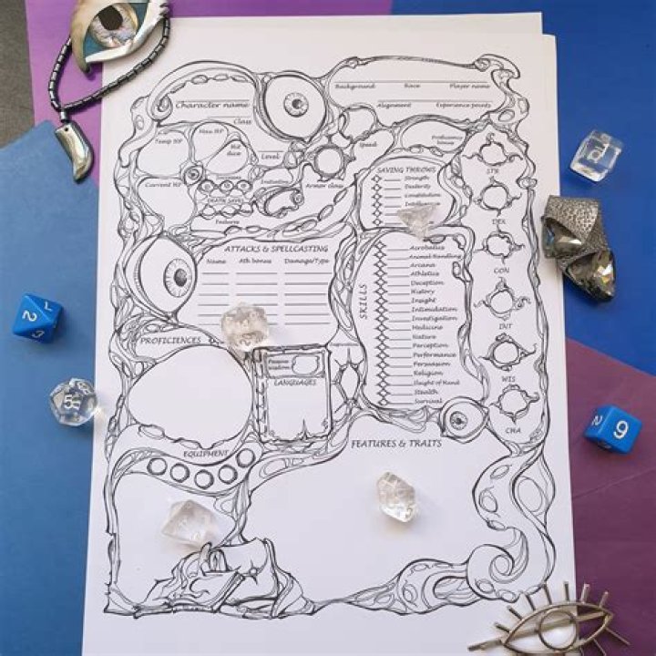 Free D&D 5e Warlock Character Sheet PDF – Easily Downloadable
