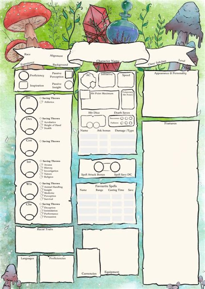Free D&D PDF Sheets: Instant Download for Your Campaign