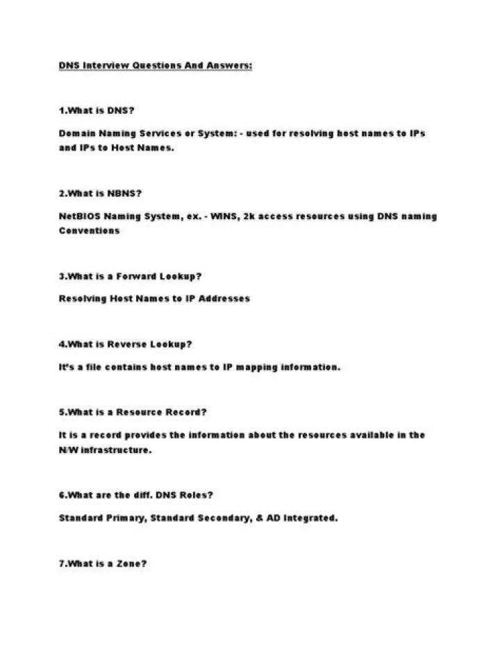 DNS Questions and Answers PDF: Expert Guide to Troubleshooting & Best Practices