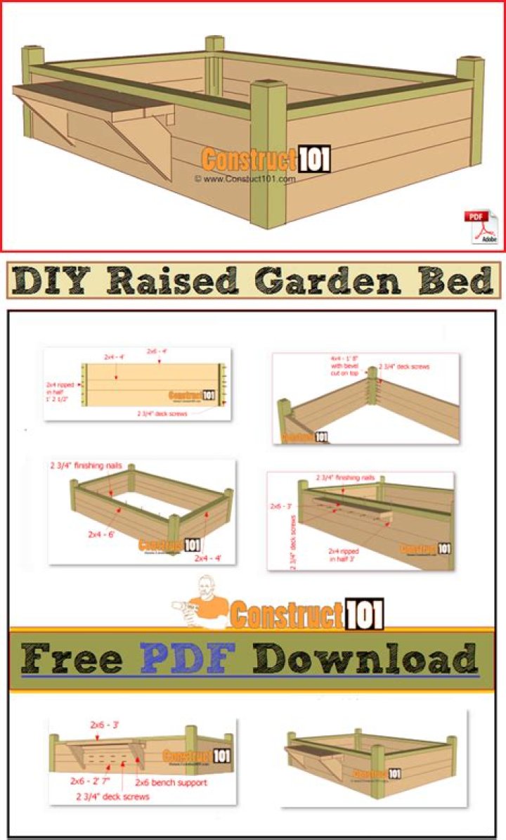 DIY Raised Garden Bed Plans PDF – Easy Step-by-Step Guide