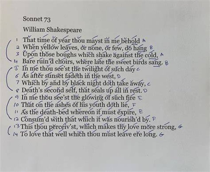 Do sonnets have names?