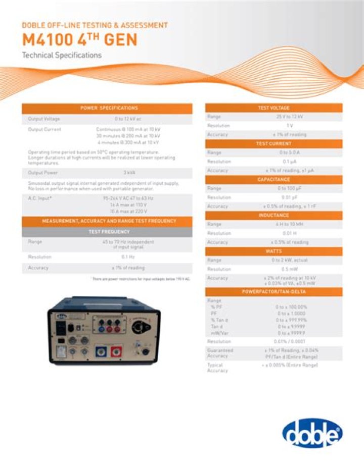 Doble M4100 Test Procedure PDF: Complete Testing Guide