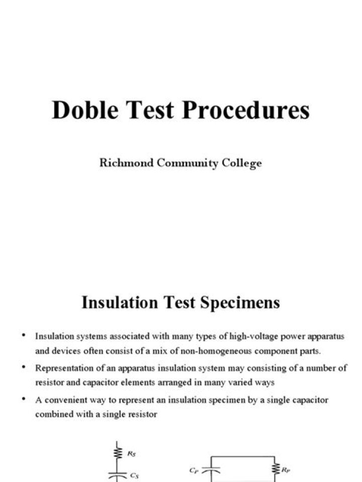 Doble Test Procedures PDF: Step-by-Step Guidelines & Compliance