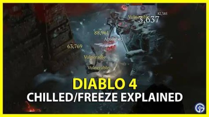 Does cold damage freeze in Diablo 3?
