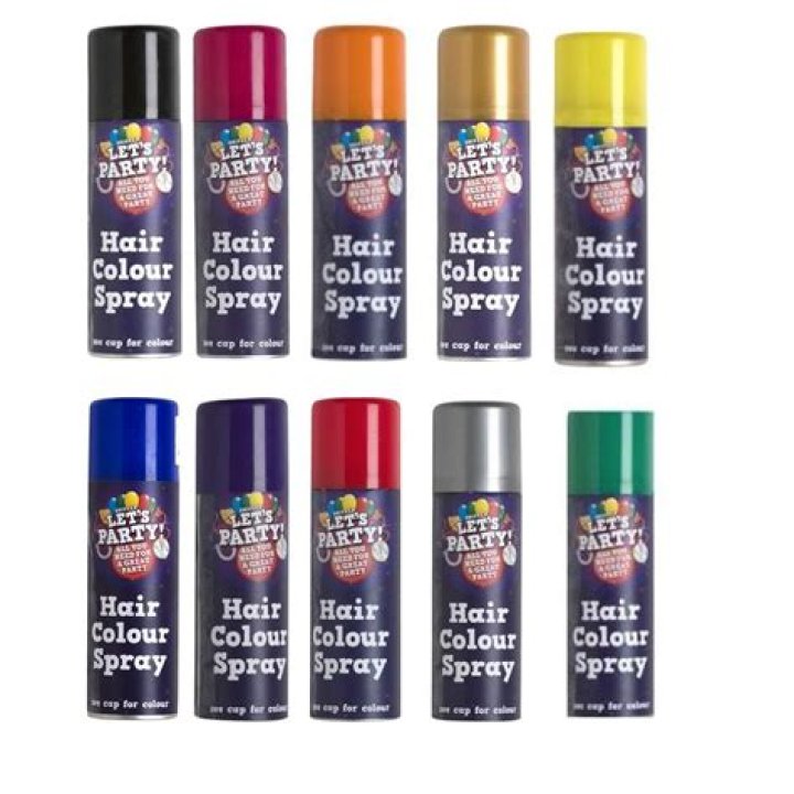 Does color hairspray wash out?