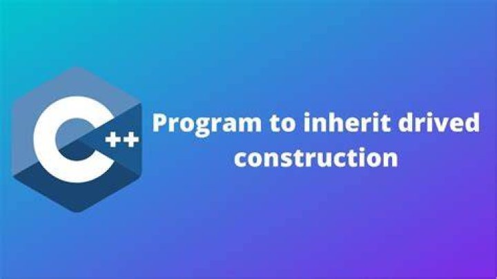 Does derived class inherit constructor C++?