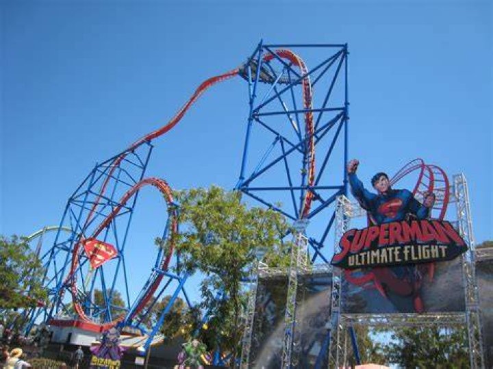 Does Six Flags have a Superman Ride?