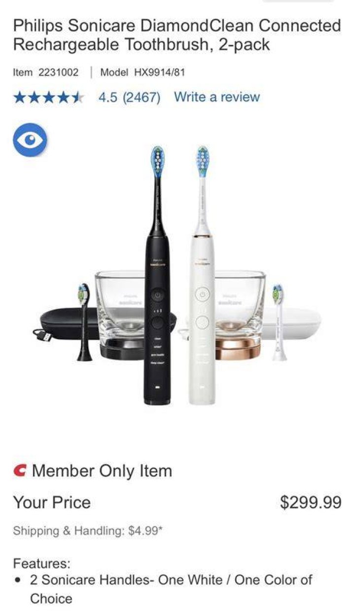 Does Sonicare go on sale at Costco?