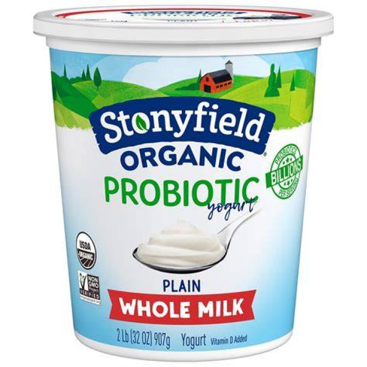 Does Stonyfield organic yogurt have probiotics?