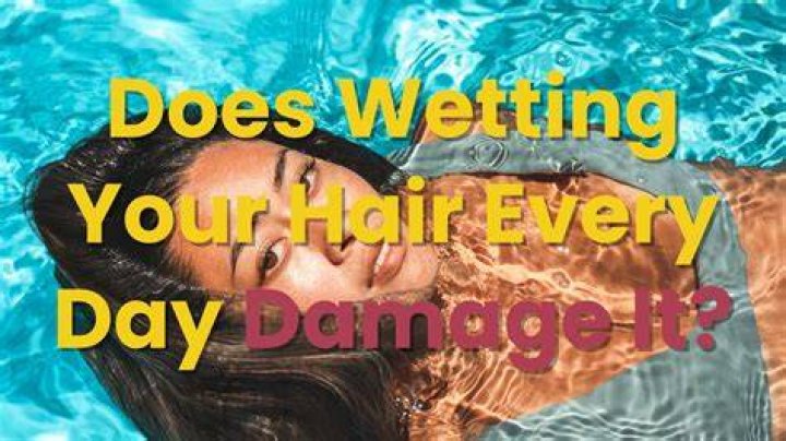 Does wetting your hair cool you down?