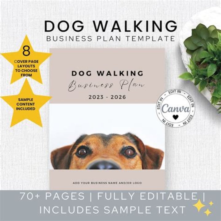 Launch Your Dog Walking Business with a Professional Plan PDF