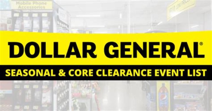 Today’s Dollar General Clearance List PDF – Save Big Now