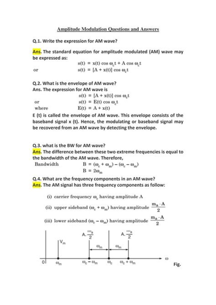 Domain 3 Modulation Questions and Answers PDF: Expert Guide