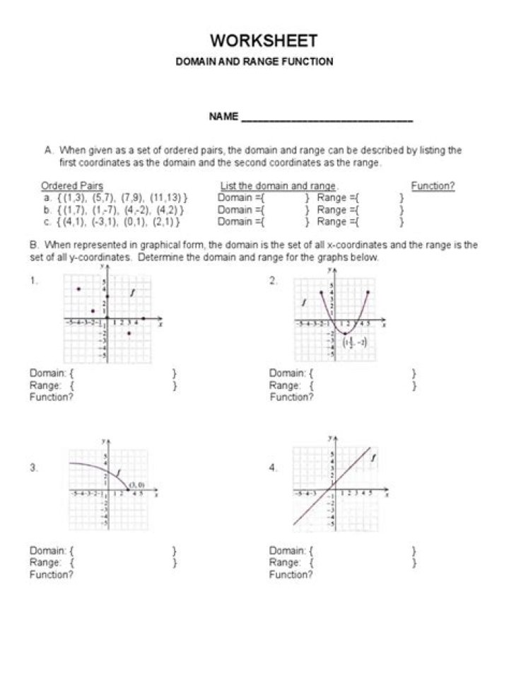 Download Free Domain Worksheet PDF for Excel