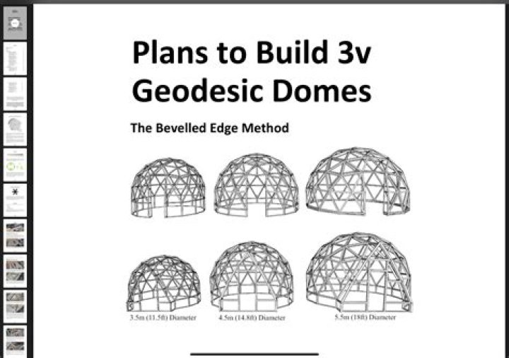 Download Free Dome Plans PDF for Easy Construction