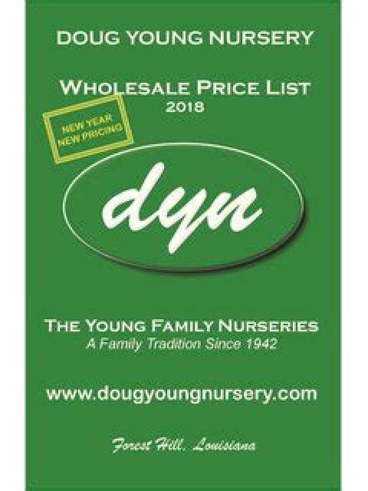 Doug Young Nursery Price List PDF – Affordable Plants & Garden Deals