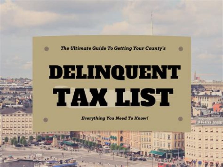 Dougherty County Delinquent Tax List PDF – Official Missing Tax Payments