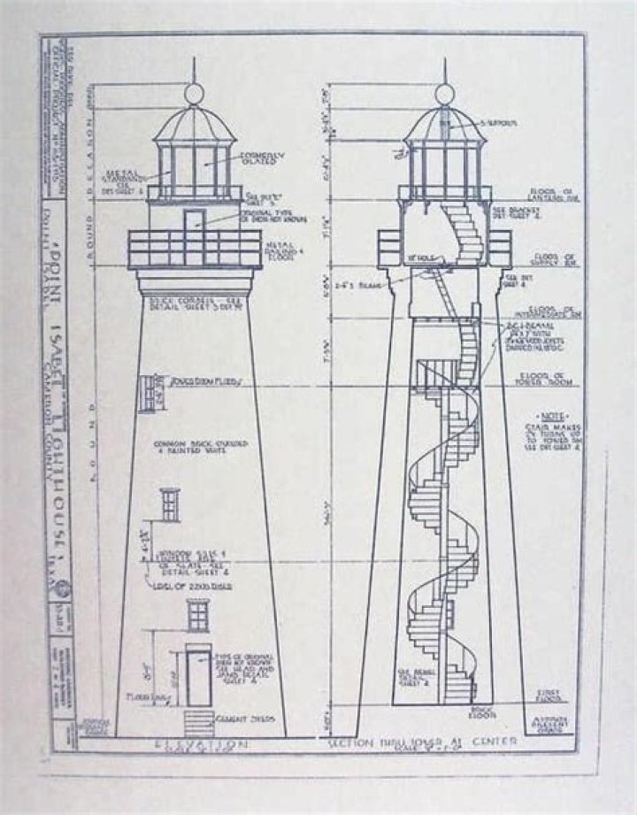 Free Downloadable Lighthouse Blueprint Plans PDF