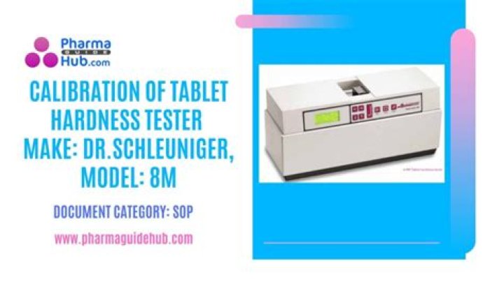 Dr Schleuniger Hardness Tester 8m Manual PDF – Easy-to-Use Hardness Testing Guide