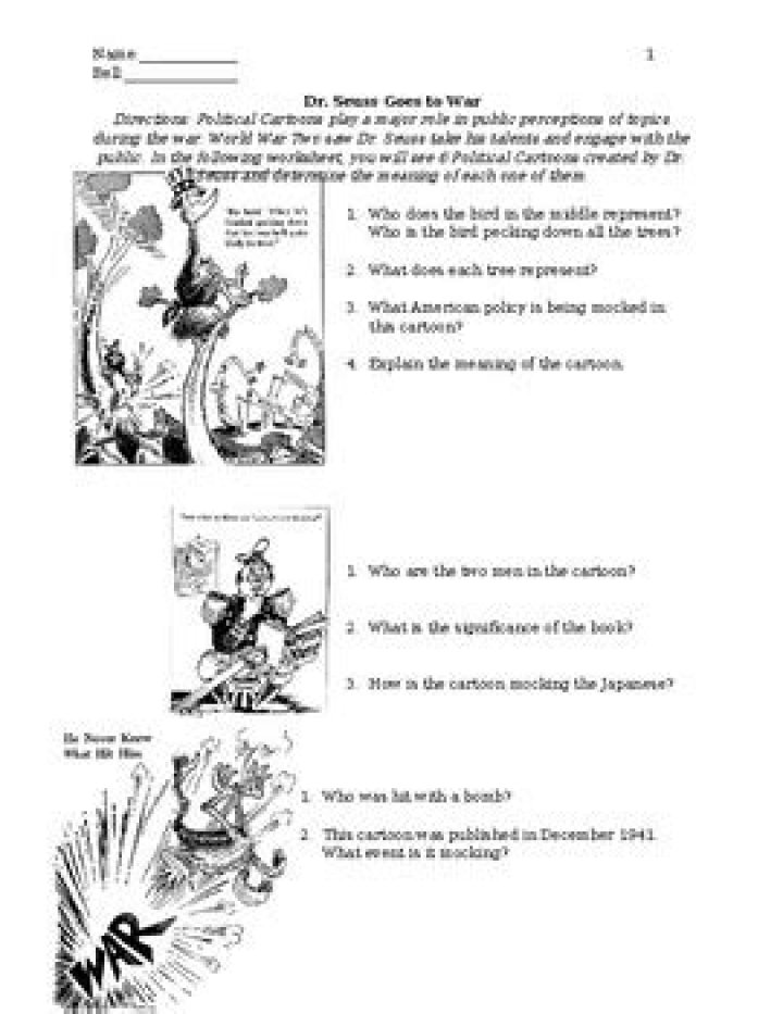 Dr. Seuss Went to War: PDF Answers & Full Analysis