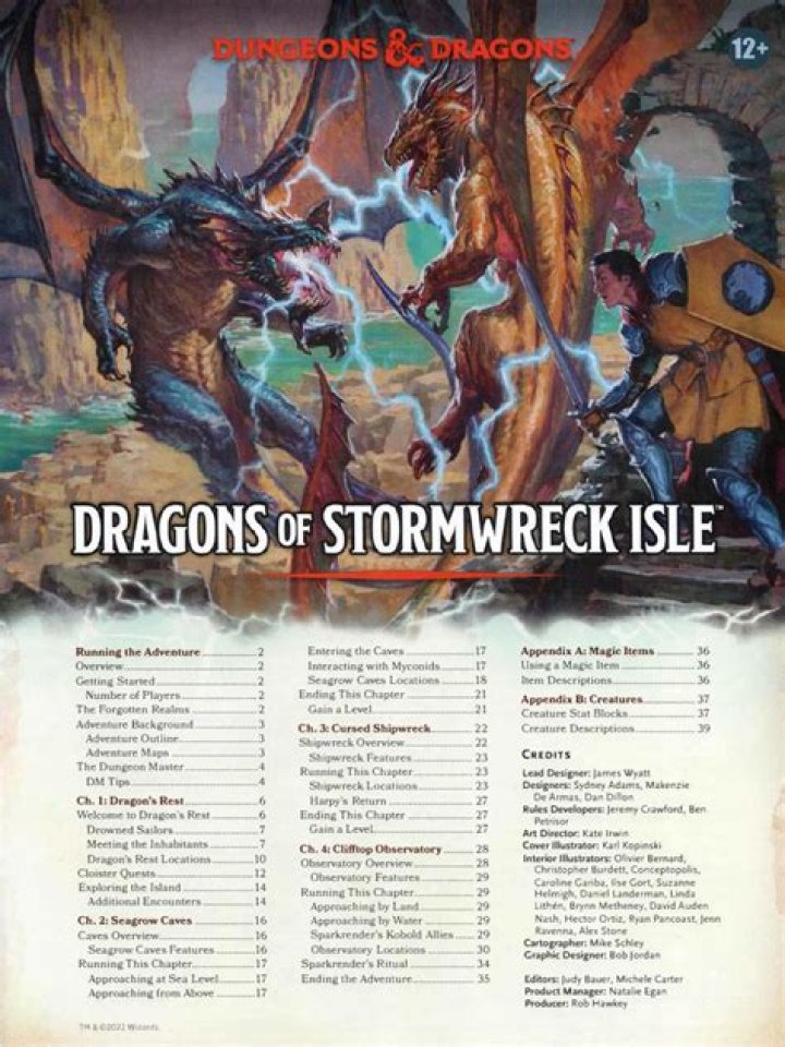 Dragons of Stormwreck Isle Character Sheets PDF – Download Free Game Prep