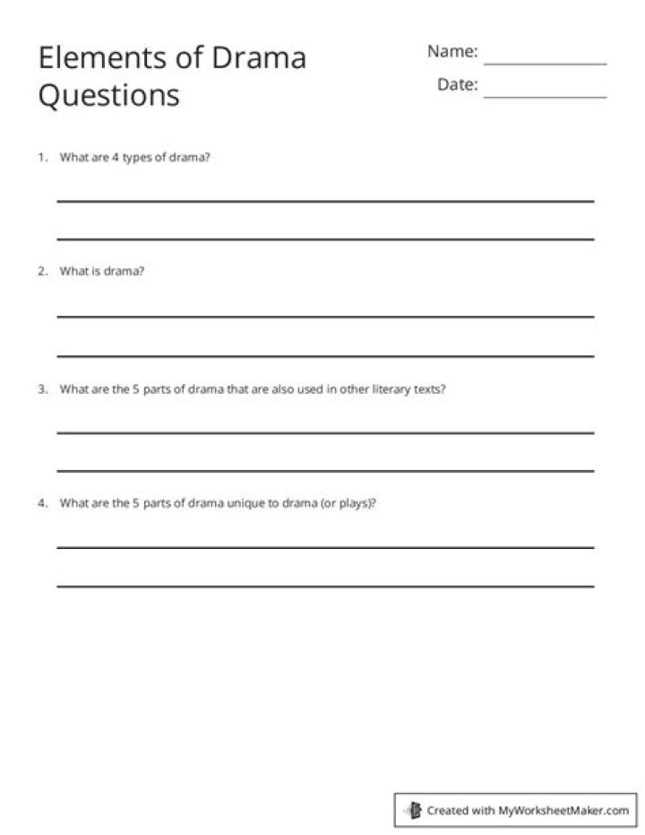Drama Questions and Answers PDF: Expert Insights & Insider Dramas