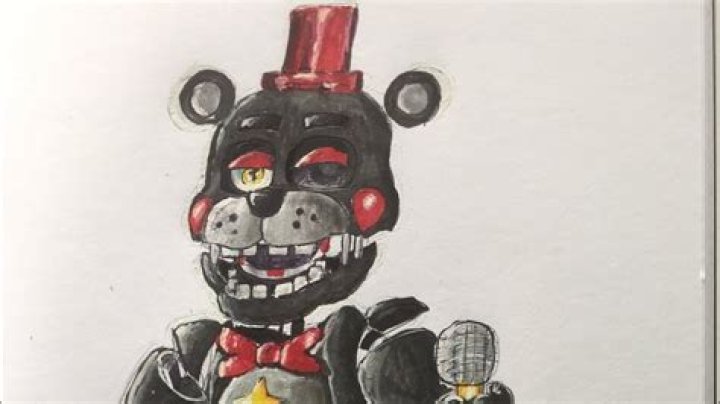 Drawing Lefty (Fnaf 6) YouTube