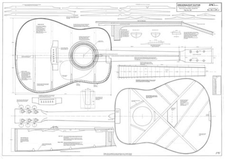 Dreadnought Guitar Plans PDF – Build Your Own Professional-Grade Instrument
