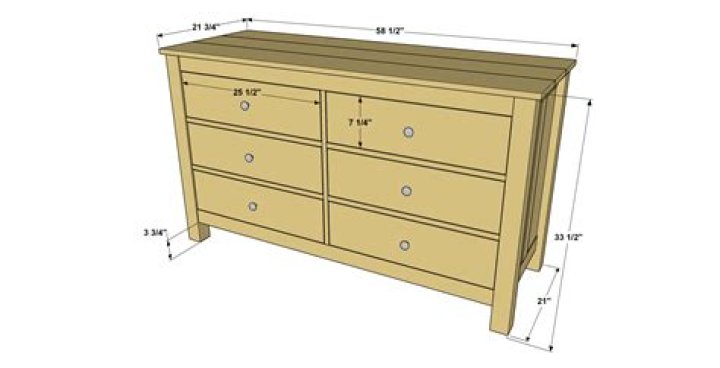Download Free Dresser Plans PDF for DIY Projects