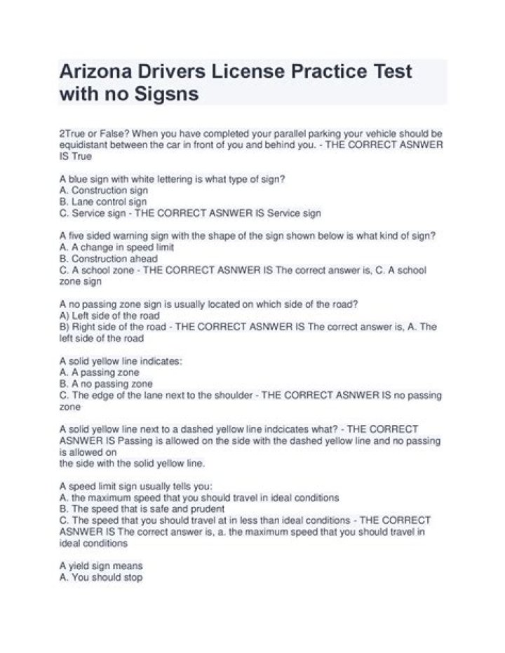 Download Free Drivers License Test PDF Now