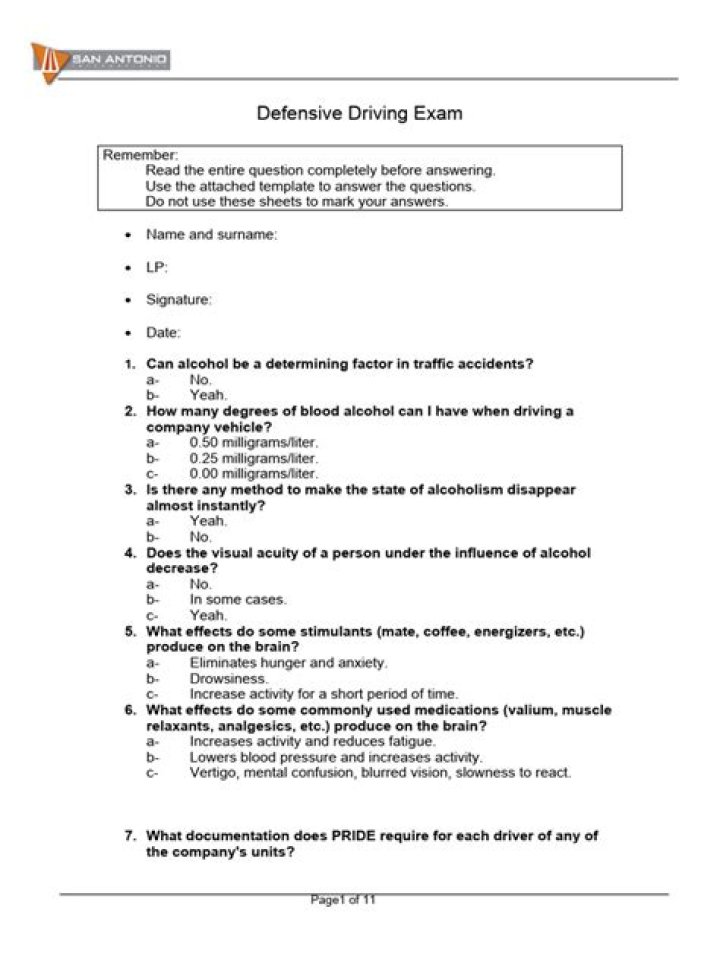 Driving Exam Questions PDF: Practice & Pass Your Test