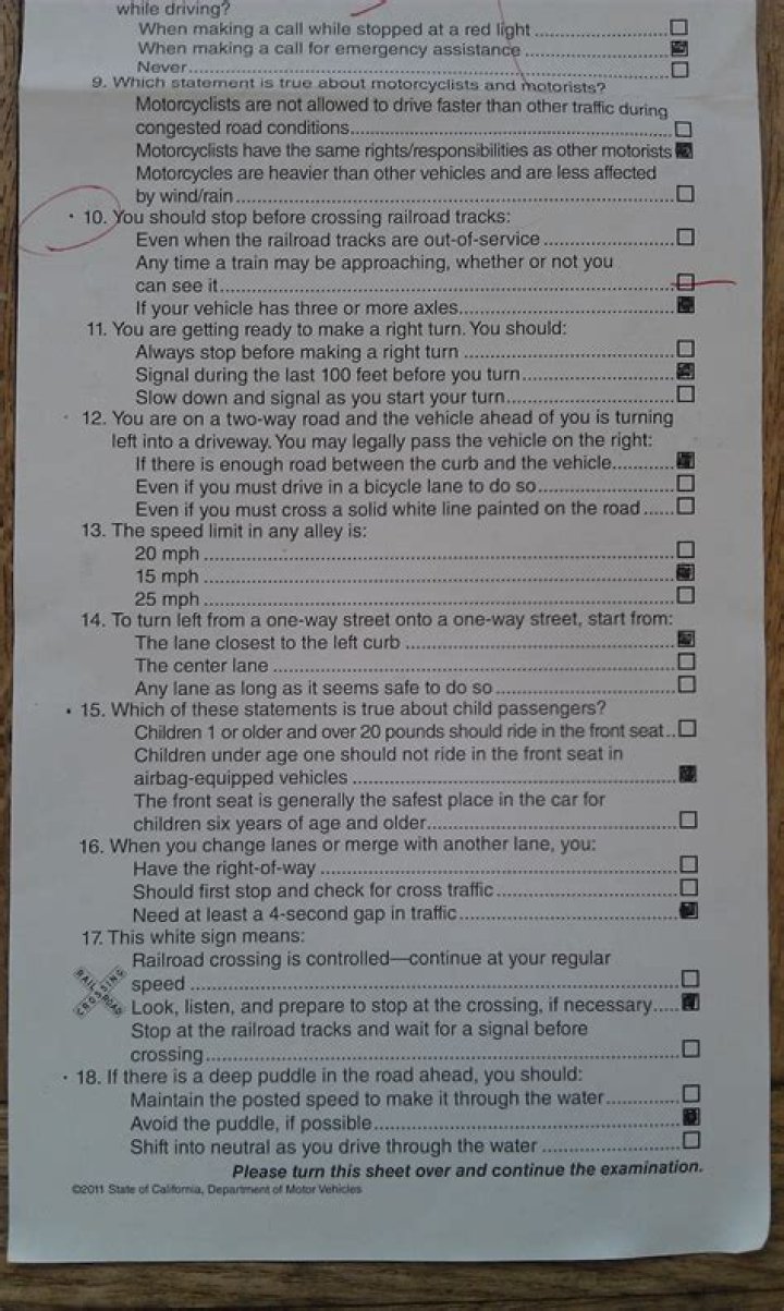 Driving Test Cheat Sheet PDF: Quick Reference for Passing