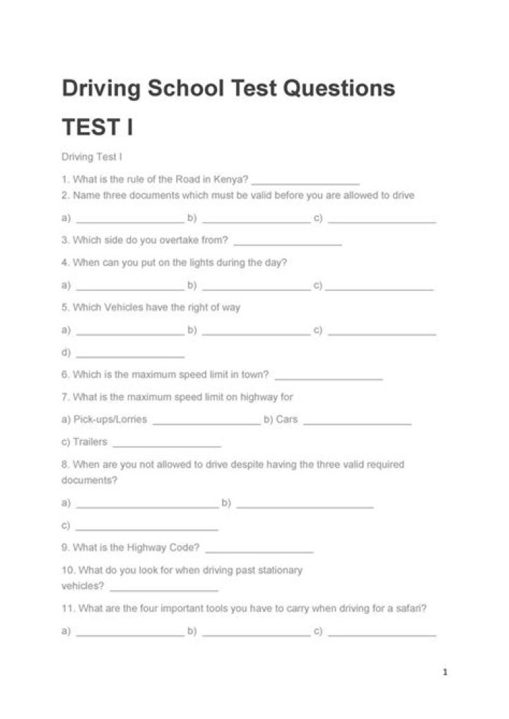 Pass Your Driving Written Test with Confidence: Free PDF Guide