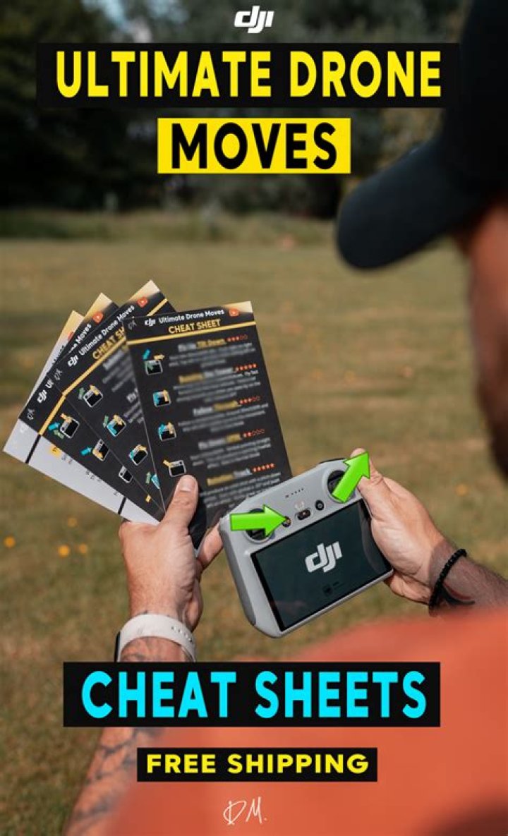 Drone Move Cheat Sheets PDF: Master Your Flying Skills Fast