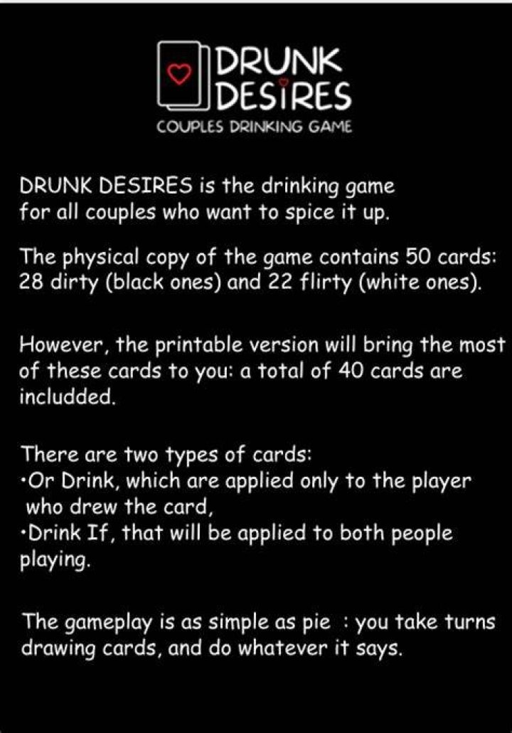 Drunk Desires Card List PDF: Ultimate Guide to Curated Cards