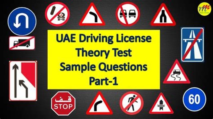 Dubai Driving License Theory Test Questions PDF – Crack It Easily