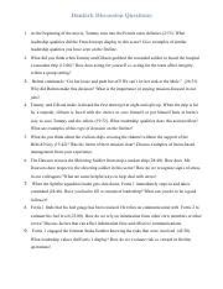 Dunkirk Movie Questions PDF: Expert Answers to Key Scenarios