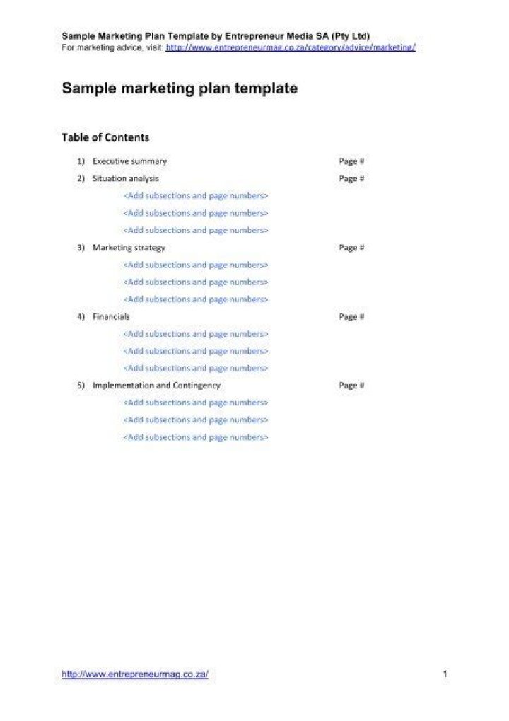 Free E-Marketing Plan Sample PDF: Boost Your Campaigns Today