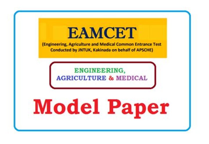 2024 EAMCET Question Paper PDF Download with Solutions