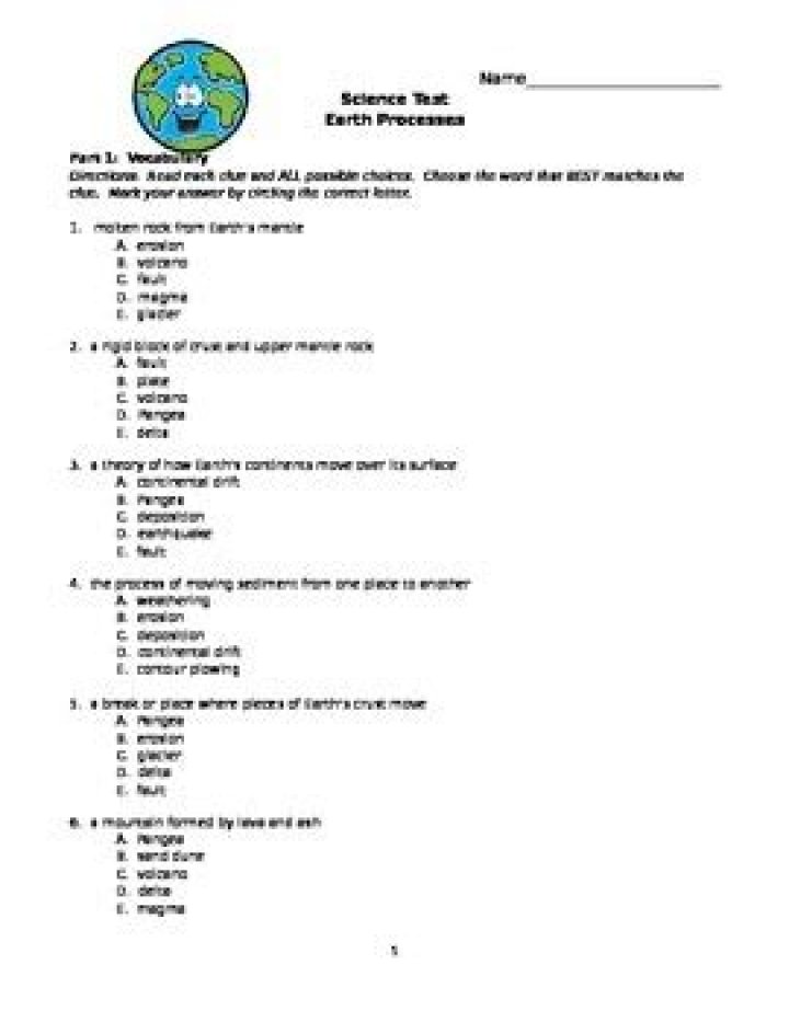 Earth Science Practice Test with Answers PDF – Master Core Concepts