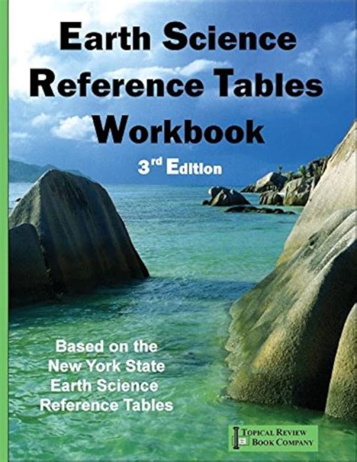Earth Science Reference Tables Workbook 4th Edition Answer Key PDF