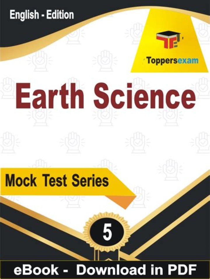 Earth Science Test PDF: Free Practice Questions & Study Guide