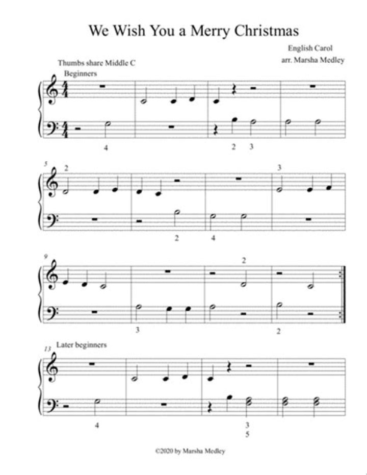 Easy Christmas Piano Sheet Music PDF – Perfect for Beginners