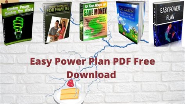 Easy Power Plan PDF Free – Instant Download