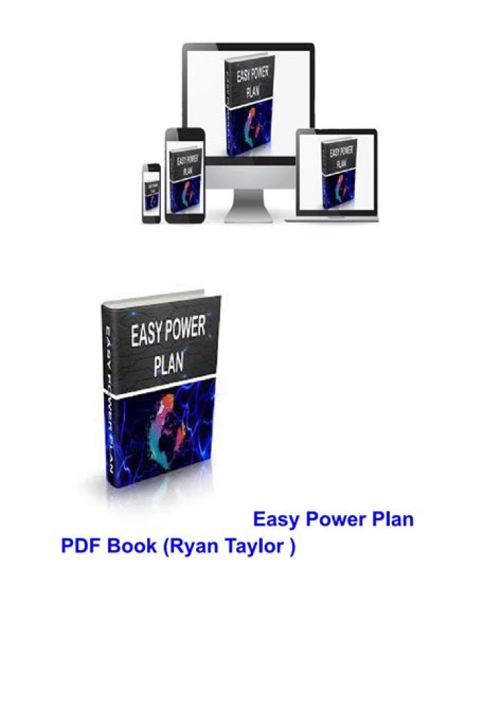 Easy Power Plan PDF: Simple Guide to Smart Energy Savings